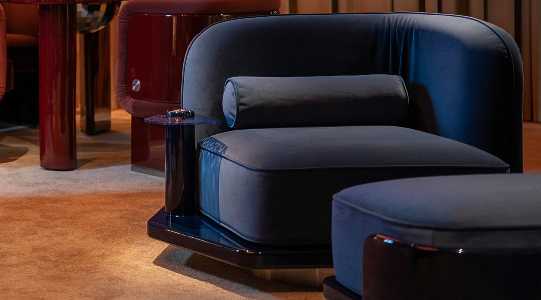 The Laidback Lounge Chair at Alcova, Milan Design Week 2026
